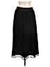 DKNY 100% Polyester Solid Black Formal Skirt Size L - photo 1