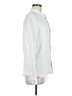 Shein Solid White Long Sleeve Button-Down Shirt Size M - photo 4