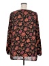 Maurices 100% Polyester Brown Long Sleeve Blouse Size 20 (2) - photo 2