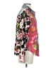 Cino 100% Cotton Floral Pink Long Sleeve Blouse Size XS - photo 4