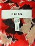 Reiss 100% Polyester Floral Red Cocktail Dress Size 8 - photo 4