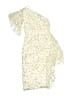 Mac Duggal 100% Polyester Ivory White Cocktail Dress Size 0 - photo 1