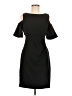 Eliza J 100% Polyester Solid Black Cocktail Dress Size 6 - photo 1