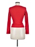 Qinsen Red Long Sleeve Top Size M - photo 2