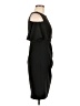 Eliza J 100% Polyester Solid Black Cocktail Dress Size 6 - photo 4