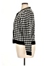 Carolyn Taylor Houndstooth Black Pullover Sweater Size XL - photo 5