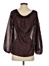 Sfera Burgundy 3/4 Sleeve Blouse Size S - photo 2