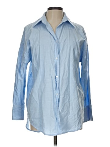 Zara Long Sleeve Button-Down Shirt (view 1)