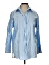 Zara Blue Long Sleeve Button-Down Shirt Size L - photo 1