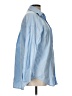 Zara Blue Long Sleeve Button-Down Shirt Size L - photo 4