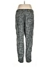 Orvis 100% Lyocell Print Gray Track Pants Size L - photo 2