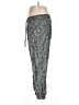Orvis 100% Lyocell Print Gray Track Pants Size L - photo 5