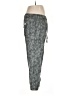 Orvis 100% Lyocell Print Gray Track Pants Size L - photo 4