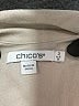 Chico's Ivory Short Sleeve Blouse Size Lg (2) - photo 7