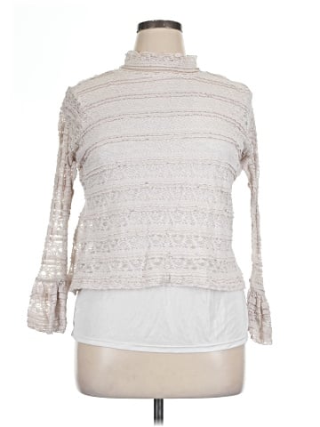 Worthington 3/4 Sleeve Top (view 1)