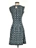 Max Studio Argyle Blue Casual Dress Size S - photo 2