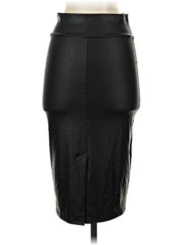 Simlu Faux Leather Skirt (view 2)