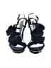 Badgley Mischka Floral Black Sandals Size 10 - photo 2