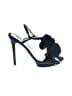 Badgley Mischka Floral Black Sandals Size 10 - photo 1