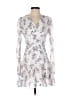 Assorted Brands Floral White Casual Dress Size S - photo 1