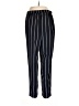 Divided by H&M 100% Polyester Stripes Black Casual Pants Size 10 - photo 2