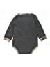Unbranded Tweed Gray Long Sleeve Onesie Size 12-18 mo - photo 2