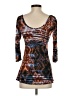 Salaam! Brown 3/4 Sleeve Top Size XS - photo 2