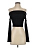 Kendall & Kylie Black Long Sleeve Top Size XS - photo 1