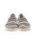 Roxy Stripes Gray Ivory Flats Size 7 - photo 2