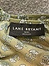 Lane Bryant 100% Polyester Green Short Sleeve Blouse Size 22 - 24 Plus - photo 7