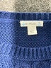 Crewcuts 100% Cotton Blue Pullover Sweater Size M (youth) - photo 3