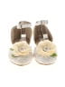 Trish Scully Floral Ivory Flats Size 2 (baby) - photo 2