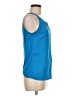 Kenneth Cole REACTION 100% Polyester Blue Sleeveless Blouse Size M - photo 4