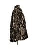 Firenze 100% Polyester Metallic Gold Coat Size S - photo 4