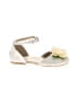 Trish Scully Floral Ivory Flats Size 2 (baby) - photo 1