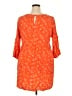 Old Navy 100% Rayon Orange 3/4 Sleeve Blouse Size XXL - photo 2