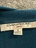 Evan Picone Solid Teal Casual Dress Size 8 - photo 7
