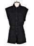Zara Solid Black Romper Size XS - photo 1