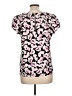 Anne Klein Pink Short Sleeve Blouse Size L - photo 2