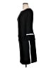 Chaps Solid Black Cocktail Dress Size XL - photo 5