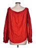 Floreat Red 3/4 Sleeve Blouse Size 12 - photo 2