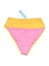 Popvil Color Block Yellow Swimsuit Bottoms Size M - photo 2