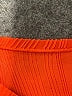 Unbranded Orange Short Sleeve Blouse Size L - photo 7