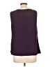 Unbranded Purple Sleeveless Blouse Size L - photo 2