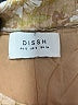Dissh 100% Linen Floral Gold Casual Pants Size 2 - photo 7
