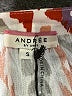 Andree by UNIT 100% Rayon Orange Long Sleeve Blouse Size S - photo 7