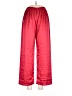 Unbranded 100% Polyester Red Casual Pants Size L - photo 1