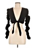 Lioness Black 3/4 Sleeve Blouse Size M - photo 1