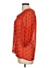 Old Navy Orange 3/4 Sleeve Blouse Size L - photo 5