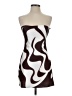 SNDYS. 100% Polyester Graphic Brown Cocktail Dress Size 2 - photo 1